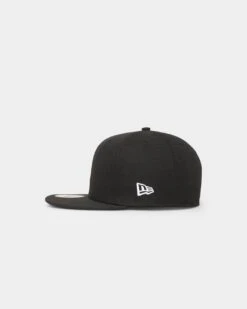 New Era Black 59FIFTY Fitted Black/White -Mitchell & Ness Shop 196819016032 default 0040