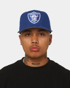 New Era Las Vegas Raiders 'Royal White' 59FIFTY Fitted Royal/White -Mitchell & Ness Shop 196819019156 mens 0100
