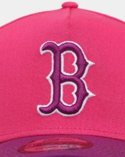 New Era Boston Red Sox 'Strawberry Grape' 9FORTY A-Frame Pink/Purple -Mitchell & Ness Shop 196821258079 default 0050