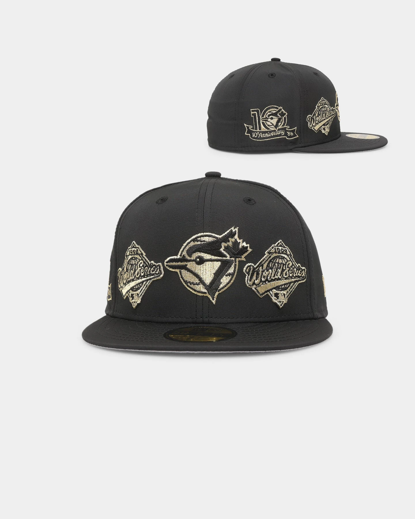 New Era Toronto Blue Jays 'Black Gold Multi Prolight' World Series 59FIFTY Fitted Black/Gold New Era Toronto Blue Jays 'Black Gold Multi Prolight' World Series 59FIFTY Fitted Black/Gold -Mitchell & Ness Shop 196821258949 default 0010