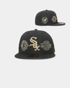 New Era Chicago White Sox 'Black Gold Multi Prolight' World Series 59FIFTY Fitted Black/Gold