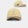New Era Los Angeles Angels 'Butter Popcorn' 9FORTY A-Frame Snapback Yellow -Mitchell & Ness Shop 196821280445 default 0010