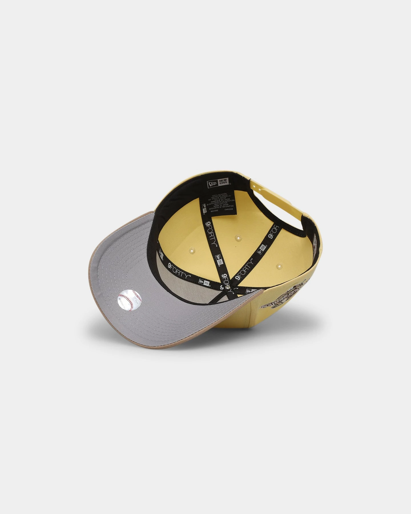 New Era Los Angeles Angels 'Butter Popcorn' 9FORTY A-Frame Snapback Yellow New Era Los Angeles Angels 'Butter Popcorn' 9FORTY A-Frame Snapback Yellow -Mitchell & Ness Shop 196821280445 default 0060