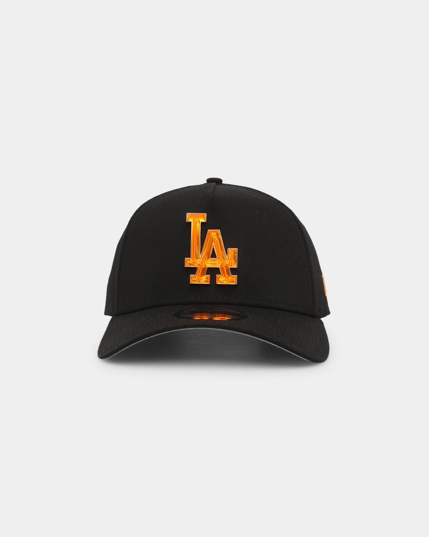 New Era Los Angeles Dodgers 'Crystal Badge' 9FORTY A-Frame Snapback Black/Orange New Era Los Angeles Dodgers 'Crystal Badge' 9FORTY A-Frame Snapback Black/Orange -Mitchell & Ness Shop 196995068306 default 0010