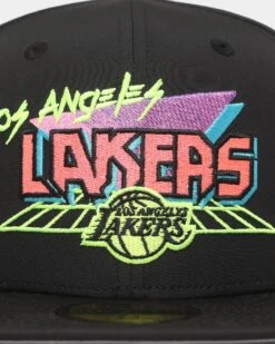 New Era Los Angeles Lakers 'Arcade' 59FIFTY Fitted Black -Mitchell & Ness Shop 196995070194 default 0050