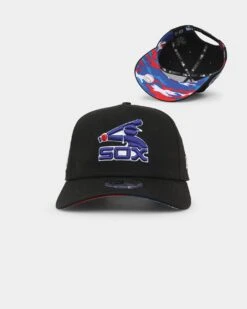 New Era Chicago White Sox 'Camo Underbrim' 9FORTY K-Frame Snapback Black