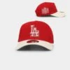 New Era Los Angeles Dodgers 'Cherry Chrome Ice' 9FORTY A-Frame Snapback Red/White/Blue -Mitchell & Ness Shop 196996186979 default 0010