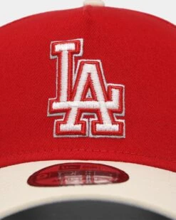 New Era Los Angeles Dodgers 'Cherry Chrome Ice' 9FORTY A-Frame Snapback Red/White/Blue 6 New Era Los Angeles Dodgers 'Cherry Chrome Ice' 9FORTY A-Frame Snapback Red/White/Blue -Mitchell & Ness Shop 196996186979 default 0050
