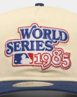New Era Kansas City Royals '1980s World Series Through The Decades' 1985 World Series Golfer Snapback Chrome White/Original Team Colours -Mitchell & Ness Shop 197214869971 default 0050