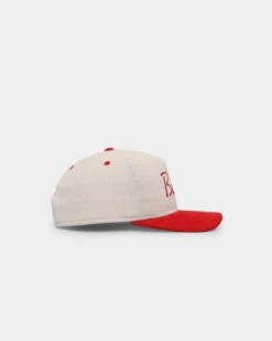 New Era Chicago Bulls 'Chrome Corduroy Throwback Script' Golfer Snapback Chrome White -Mitchell & Ness Shop 197215840184 default 0030