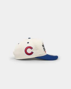 New Era Chicago Cubs '2010's World Series Through The Decades' 2016 World Series Golfer Snapback Chrome White -Mitchell & Ness Shop 197371110145 default 0030