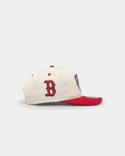 New Era Boston Red Sox '2010's World Series Through The Decades' 2018 World Series Golfer Snapback Chrome White -Mitchell & Ness Shop 197371110152 default 0030