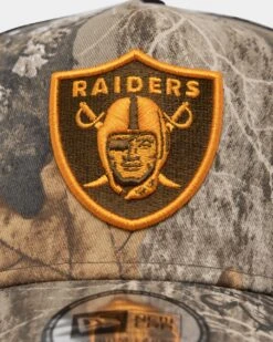 New Era Las Vegas Raiders 'Real Tree Twist' 9FORTY K-Frame Trucker Snapback Realtree Edge -Mitchell & Ness Shop 197371110275 default 0050