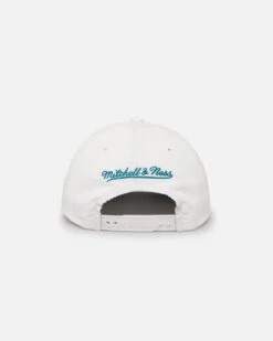 Mitchell & Ness Charlotte Hornets History Origin Snapback White/Teal -Mitchell & Ness Shop 197507249626 default 0030