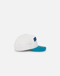 Mitchell & Ness Charlotte Hornets History Origin Snapback White/Teal -Mitchell & Ness Shop 197507249626 default 0040