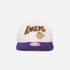 Mitchell & Ness Los Angeles Lakers History Origin Snapback White/Purple -Mitchell & Ness Shop 197507249633 default 0005
