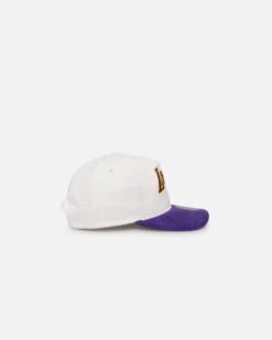 Mitchell & Ness Los Angeles Lakers History Origin Snapback White/Purple -Mitchell & Ness Shop 197507249633 default 0040