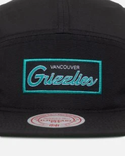 Mitchell & Ness Memphis Grizzlies Team Logo Camper Strapback Black -Mitchell & Ness Shop 197507374328 default 0050