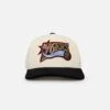 Mitchell & Ness Philadelphia 76ers Go Team Go OG Corduroy Snapback Light Cream/Black -Mitchell & Ness Shop 197507535552 default 0010