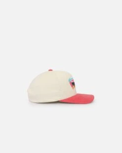 Mitchell & Ness San Antonio Spurs Go Team Go OG Corduroy Snapback Light Cream/Hot -Mitchell & Ness Shop 197507535569 default 0040