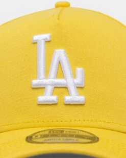 New Era Los Angeles Dodgers 9FORTY A-Frame Snapback Yellow -Mitchell & Ness Shop 197707153921 default 0050