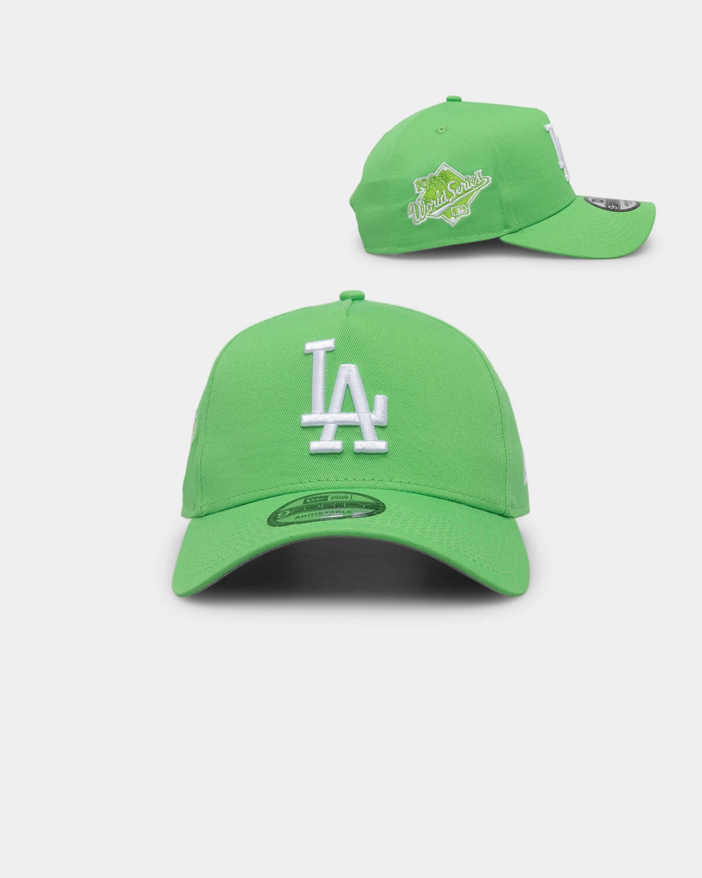 New Era Los Angeles Dodgers 9FORTY A-Frame Snapback Lime New Era Los Angeles Dodgers 9FORTY A-Frame Snapback Lime -Mitchell & Ness Shop 197707154027 default 0010