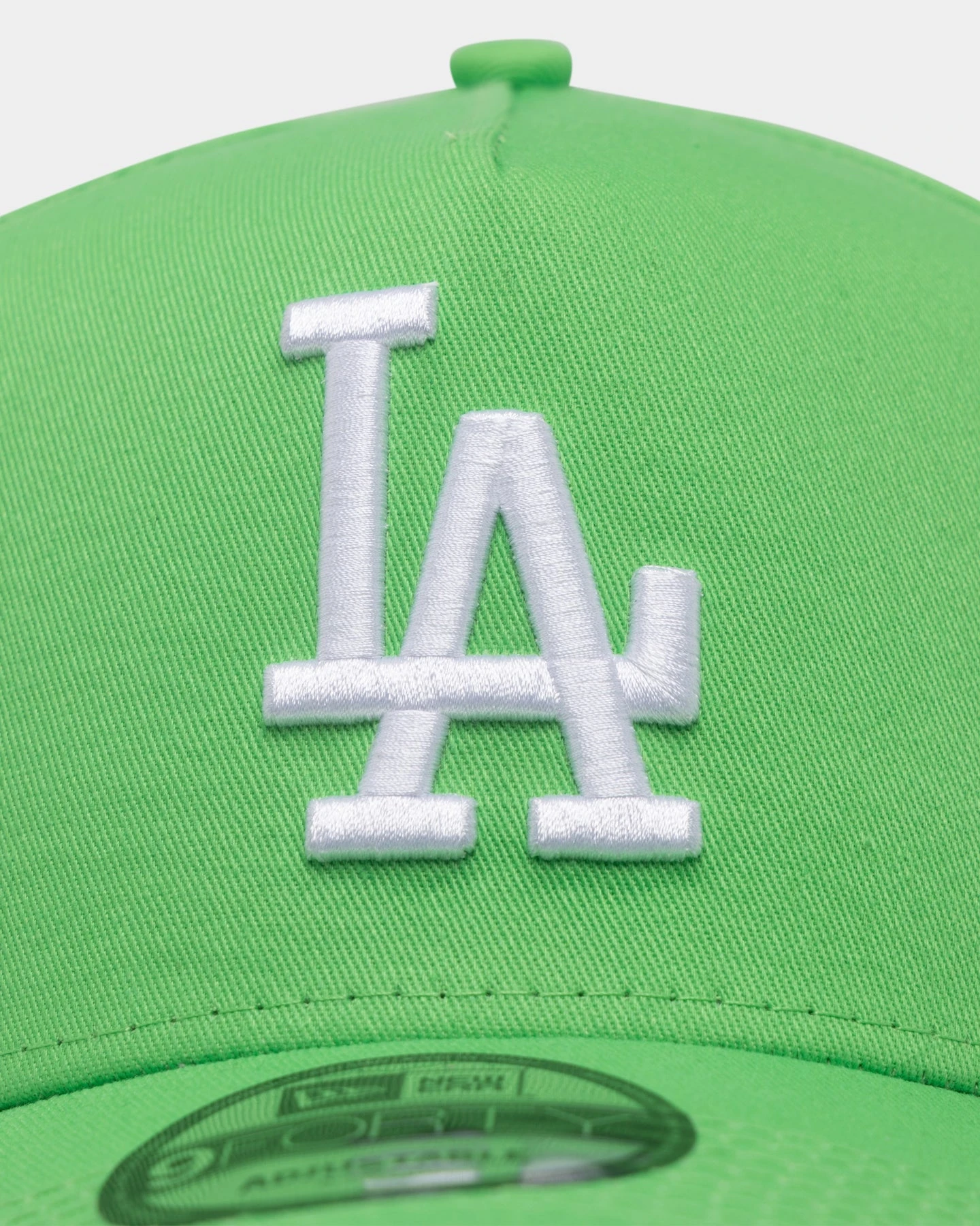 New Era Los Angeles Dodgers 9FORTY A-Frame Snapback Lime New Era Los Angeles Dodgers 9FORTY A-Frame Snapback Lime -Mitchell & Ness Shop 197707154027 default 0050