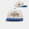 New Era West Coast Eagles "AFL Cord Script" Golfer Snapback Chrome/OTC