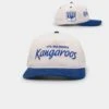 New Era North Melbourne Kangaroos "AFL Cord Script" Golfer Snapback Chrome/OTC -Mitchell & Ness Shop 197707377839 default 0010