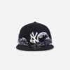 New Era New York Yankees "Wave" 59FIFTY Fitted Navy/White 2 New Era New York Yankees "Wave" 59FIFTY Fitted Navy/White -Mitchell & Ness Shop 197882179594 default 0010