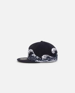 New Era New York Yankees "Wave" 59FIFTY Fitted Navy/White -Mitchell & Ness Shop 197882179594 default 0040