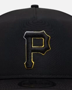 New Era Pittsburgh Pirates Golfer Pre-Curved Snapback Black/OTC -Mitchell & Ness Shop 197882457425 default 0050