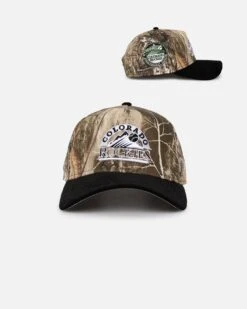 New Era Colorado Rockies 'Stealth Edge' 9FORTY A-Frame Snapback Realtree Edge