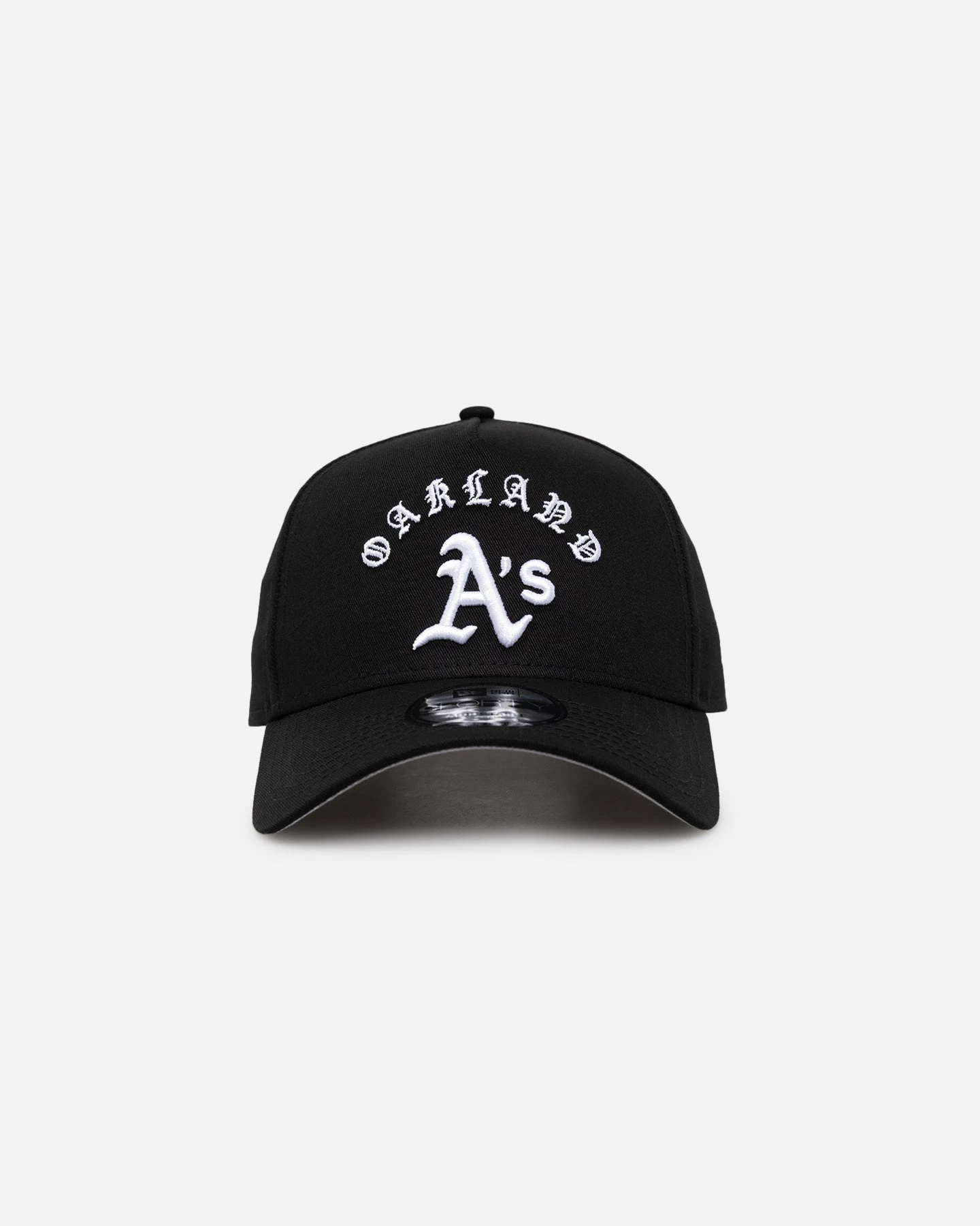 New Era Oakland Athletics 'Gothic Arch' 9FORTY A-Frame Snapback Black/White New Era Oakland Athletics 'Gothic Arch' 9FORTY A-Frame Snapback Black/White -Mitchell & Ness Shop 197882781315 default 0010