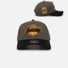 New Era Los Angeles Lakers 'Legendary Charcoal' 9FORTY A-Frame Snapback Charcoal/Black 2 New Era Los Angeles Lakers 'Legendary Charcoal' 9FORTY A-Frame Snapback Charcoal/Black -Mitchell & Ness Shop 197882781506 default 0005
