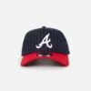 New Era Atlanta Braves '2-Tone Pinstripe' 9FORTY A-Frame Snapback Pinstripe 2 New Era Atlanta Braves '2-Tone Pinstripe' 9FORTY A-Frame Snapback Pinstripe -Mitchell & Ness Shop 197883879394 default 0010