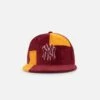 New Era New York Yankees 'Maroon Patchwork Corduroy' 59FIFTY Fitted Maroon/Yellow -Mitchell & Ness Shop 197883879424 default 0010