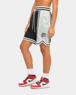 Carré Mono Ball Shorts Black/Grey -Mitchell & Ness Shop 4454569132324 womens 0070