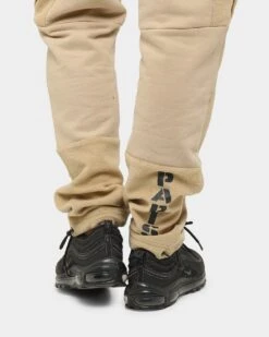 Carré Evolution Cargo Track Pant Stone -Mitchell & Ness Shop 4454569222445 womens 00080