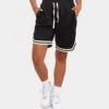 EN ES Rival Basket Ball Shorts Black -Mitchell & Ness Shop 4454569314447 womens 0020