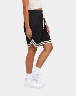 EN ES Rival Basket Ball Shorts Black -Mitchell & Ness Shop 4454569314447 womens 0060