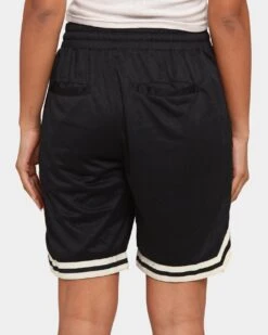 EN ES Rival Basket Ball Shorts Black -Mitchell & Ness Shop 4454569314447 womens 0080