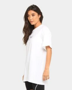 Tupac Social Message Short Sleeve T-Shirt White -Mitchell & Ness Shop 4454569421992 womens 0070