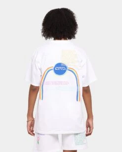 MSFTS Jaden Smith Into Eternity T-Shirt White -Mitchell & Ness Shop 4454569575923 womens 0040