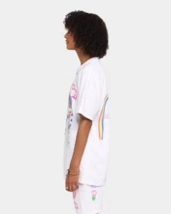 MSFTS Jaden Smith Into Eternity T-Shirt White -Mitchell & Ness Shop 4454569575923 womens 0060