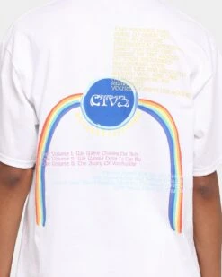 MSFTS Jaden Smith Into Eternity T-Shirt White -Mitchell & Ness Shop 4454569575923 womens 0080