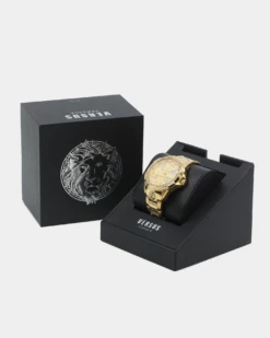 Versus Versace 6eme Arrondissement Crystal Set Gold Watch Yellow Gold 4 Versus Versace 6eme Arrondissement Crystal Set Gold Watch Yellow Gold -Mitchell & Ness Shop 7630030573903 default 00030
