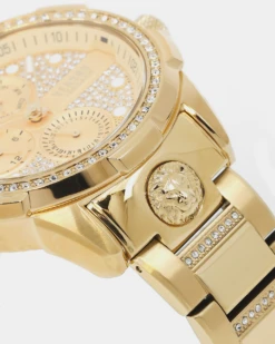 Versus Versace 6eme Arrondissement Crystal Set Gold Watch Yellow Gold 5 Versus Versace 6eme Arrondissement Crystal Set Gold Watch Yellow Gold -Mitchell & Ness Shop 7630030573903 default 00040