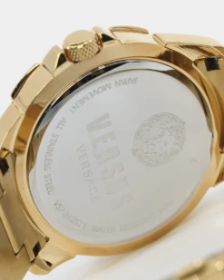 Versus Versace 6eme Arrondissement Crystal Set Gold Watch Yellow Gold 9 Versus Versace 6eme Arrondissement Crystal Set Gold Watch Yellow Gold -Mitchell & Ness Shop 7630030573903 default 00080