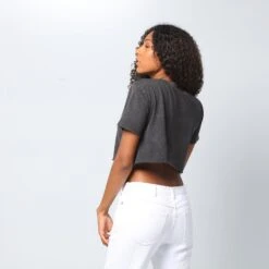 Nana Judy Women's Nash Crop Tee Vintage Black -Mitchell & Ness Shop 9343371160883 normal 0050